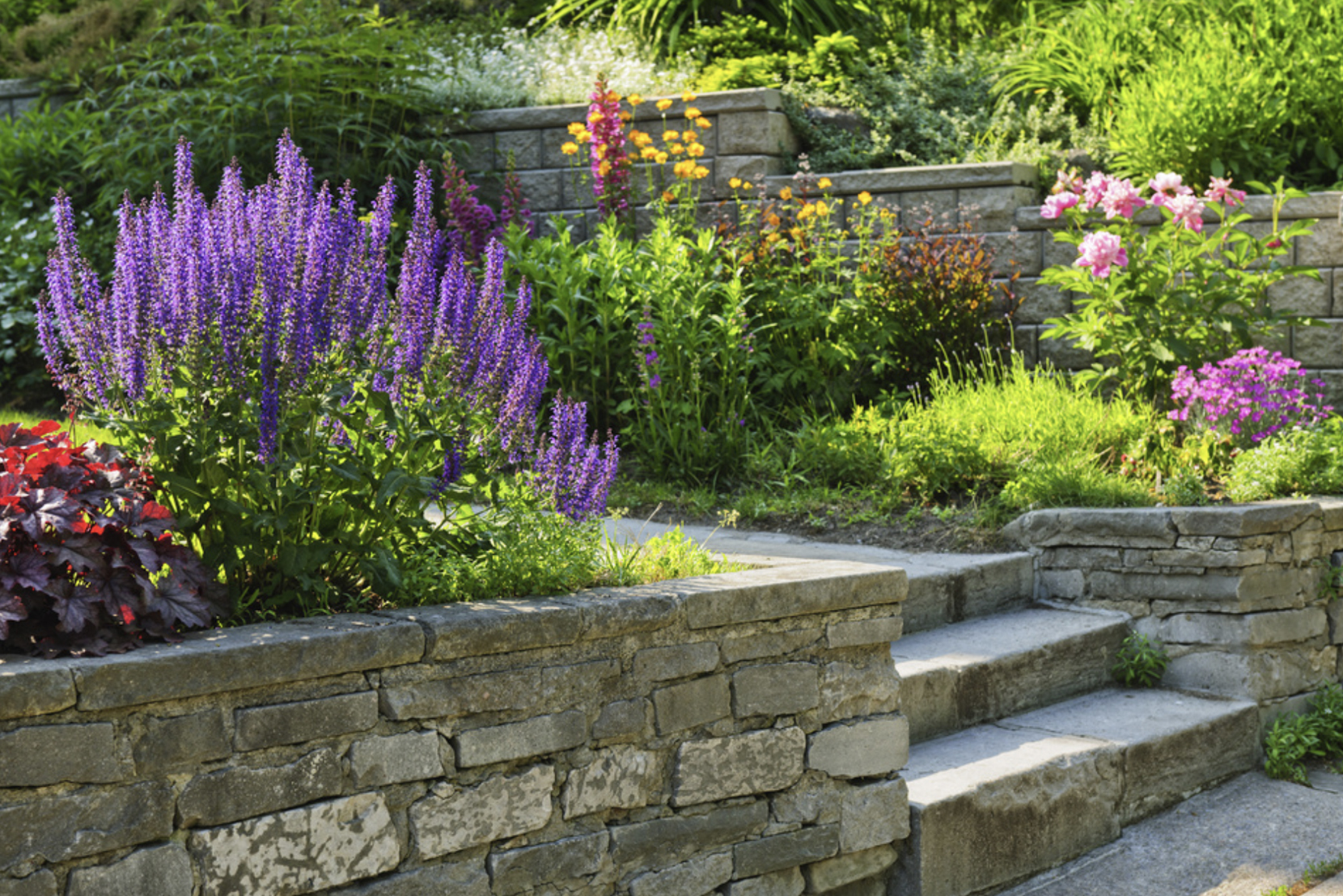Stamped Concrete Walkway Stamped Concrete Walkway
